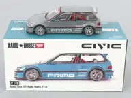1/64 Honda シビック EF Kaido Works V1(左ハンドル) 「KAIDO HOUSE×ミニGTシリーズ」 CHASE CAR [KHMG126]