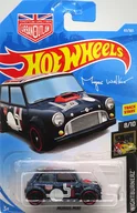 1/64 MORRIS MINI(ネイビー×ホワイト×レッド) 「Hot Wheels NIGHT BURNERZ」 [FJX71]