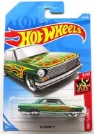 1/64 63 CHEVY II (verde x padrão de chama) "Hot Wheels HW FLAMES" [FJW68]