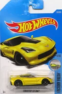 1/64 CORVETTE C7Z 06 (Amarelo x Preto) "Hot Wheels FACTORY FRESH" [DTW79]