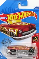 1/64 49 MERC (patrón de fuego rojo x blanco) "Hot Wheels HW FLAMES" [GHD68]