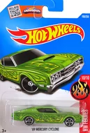 1/64 69 MERCURY CYCLONE(グリーン×イエローファイアパターン) 「Hot Wheels HW FLAMES」 [DHX29]