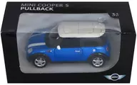 MINI COOPER S(ブルー×ホワイト) プルバックカー [80450433007]