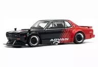 1/64 SKYLINE GT-R V8 DRIFT (HAKOSUKA) ADVAN LIVERY [PR640081]