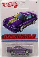 1/64' 96 NISSAN 180 sx Type X (Violet x Green x Yellow) "Hot Wheels Flying Customs" [GJX07]