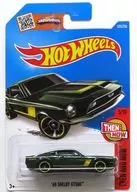 1/64 ’68 SHELBY GT500(グリーン×イエロー) 「Hot Wheels THEN AND NOW」 [DHR20]