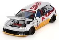 1/64 Honda Civic EF Kanjo V1 (left-hand drive) KAIDO HOUSE× Mini GT Series [KHMG139]