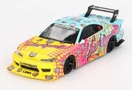 1/64 Nissan LB-Super Silhouette Silvia S15 KUMA(右側方向盤)"迷你GT系列>[MGT00743-MJ]