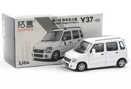 1/64 First Suzuki Wagon R (Pearl White) "Y Series" [Y37-02]