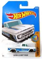 1/64 CUSTOM'62 CHEVY PICKUP(白色×淺藍色)"Hot Wheels SURF'S UP>[DVC13]