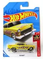 1/64 55 CHEVY(イエロー×パープルファイヤーパターン) 「Hot Wheels HW FLAMES」 [FJW61]