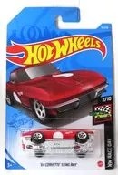 1/64 64 CORVETTE STING RAY(レッド×ホワイト) 「Hot Wheels HW RACE DAY」 [GRX90]