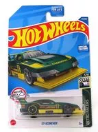 1/64 GT-SCORCHER (verde x amarelo) "Hot Wheels RETRO RAKERS" [HCW99]