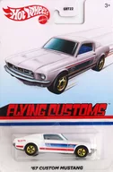 1/64 ’67 CUSTOM MUSTANG(ホワイト) 「Hot Wheels FLYING CUSTOMS」 [GRT25]