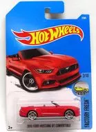 1/64 2015 FORD MUSTANG GT CONVERTIBLE(レッド) 「Hot Wheels FACTORY FRESH」 [DTW81]