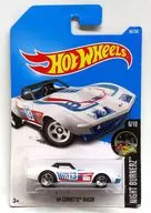 1/64 69 CORVETTE RACER(ホワイト×ライトブルー×レッド) 「Hot Wheels NIGHT BURNERZ」 [DWH81]