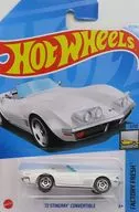 1/64 72 STINGRAY CONVERTIBLE (White) "Hot Wheels FACTORY FRESH" [High Tech Computer Corporation 50]