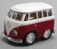 レッド 「フォルクスワーゲン type2 ダイキャストプルバックミニカー NEWカラー」
