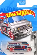 1/64 CUSTOM ’77 DODGE VAN(シルバー) 「Hot Wheels SUPER CHROMES」 [FYD54]
