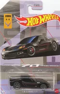 1/64 C6 CORVETTE(黑色×紅色)"Hot Wheels CORVETTE 70 1953-2023"[HLH54]