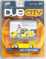 1/64 TOYOTA MR-2 SPYDER(イエロー) 「DUBCITY Import Racer! No.45」 [12002]