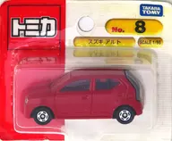 1/56 suzuki Alto (vermelho/blister) "Tomica No. 8"