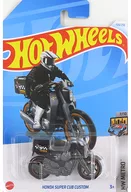 [TH] 1/64 HONDA SUPER CUB CUSTOM (Black x Orange) "Hot Wheels HW METRO" [HTF23]
