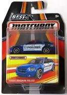 1/64 DODGE MAGNUM POLICE (Blue x White) "BEST OF MATCHBOX" [FGY88]