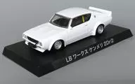 1/64 LB Works ケンメリ 2 dr (White) "Diecast Mini Car Granchan Collection BEST3"