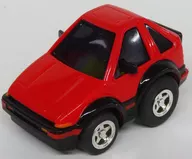 Choro-Q AE86 (rojo x negro)