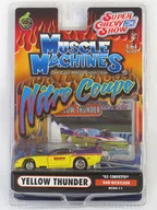 1/64 YELLOW THUNDER ’03 CORVETTE(イエロー×パープル) 「SUPER CHEVY SHOW」 MUSCLE MACHINES Nitro Coupe [NC04-11]