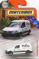 1/64 VOLKSWAGEN CADDY DELIVERY PIZZA (white x green x red) "MATCHBOX MBX SERVICE" [FYR31]