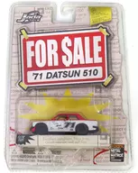 1/64 ’71DATSUN 510(シルバー×レッド) 「FOR SALE」 [12063]