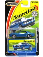 1/64 1969 CHEVROLET CAMARO Z28(藍色×白色)"MATCHBOX Superfast No.7"[G7579]