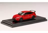 1/64本田CIVIC TYPE R(FL5)RACING BLACK Package 2025(火焰红色)[HJ644063R]