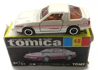 1/62 三菱 スタリオン 2000 ターボ(ホワイト×レッド/黒箱/日本製) 「トミカ No.48」