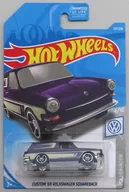 1/64 CUSTOM ’69 VOLKSWAGEN SQUAREBACK(パープル×グレー) 「Hot Wheels VOLKSWAGEN」 [FYD57]