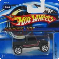 1/64 HUMMER H3T(黑色×紅色)"Hot Wheels>[H9076]"