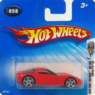 1/64 CORVETTE C6 (Red) "Hot Wheels 2004 FIRST EDITIONS" [C2741]