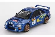 1/64 スバル インプレッサ WRC98 モンテカルロラリー 1998 3位入賞車 #3(左ハンドル) 「ミニGTシリーズ」 [MGT00975-L]