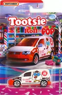 1/64 VOLKSWAGEN CADDY DELIVERY (white x orange) "MATCHBOX Tootsie Roll POP" [GKP75]