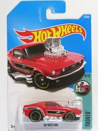 1/64 68 MUSTANG (Red x White x Black) "Hot Wheels TOONED" [DTX47]