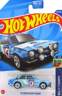 1/64'70 FORD ESCORT RS1600#4(天藍色×藍色×白色)"Hot Wheels RALLY CHAMPS>[HCV30]