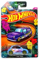 1/64 FIAT 500 #5 (Sky Blue x Pink x Purple) "Hot Wheels" [HVX20]