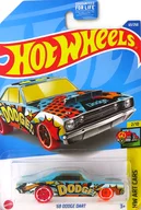1/64 '68 Dodge DART (azul claro x naranja) "Hot Wheels ART CARS" TARGET only [HCY52]