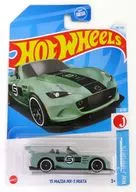 1/64'15 MAZDA MX-5 MIATA#5(綠色x黑色)"Hot Wheels HW J-IMPORTS>[HTC42]