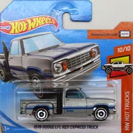 1/64 1978 DODGE LI'L RED EXPRESS TRUCK (prata x azul) "Hot Wheels HW HOT TRUCKS" [FYF12]