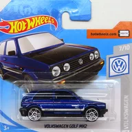 1/64 VOLKSWAGEN GOLF MK2(ブルー×シルバー×ブラック) 「Hot Wheels VOLKSWAGEN」 [FYF76]