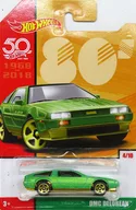 1/64 DMC DELOREAN(绿色×金色)"Hot Wheels 50 th Anniversary Throwback>[FRF33]