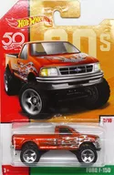 1/64 FORD F-150(橙色×銀色)"Hot Wheels 50 th Anniversary Throwback>[FRF46]"